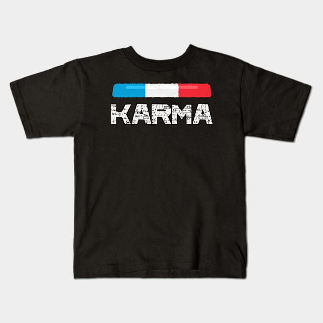 Karma Police - Alt-Rock Sirens Kids T-Shirt by TwistedCharm